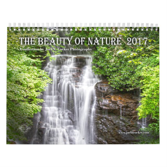 Belleza 2017 del calendario de la fotografía de la (Tapa)