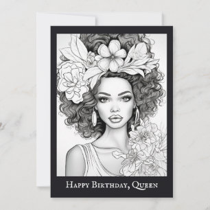 Belleza afroamericana   Coloca tu propia postal