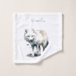 Belleza Ártica: Zorro de invierno personalizado