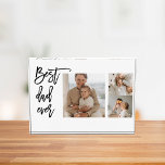 Belleza Collage Foto Mejor Regalo De Papá Nunca<br><div class="desc">Beauty Collage Photo Best Dad Ever Gift es un regalo personalizado que combina belleza y valor sentimental para crear un regalo significativo para tu padre. El regalo es un collage de fotos cuidadosamente seleccionadas de ti y de tu padre, arreglado de una manera hermosa y artística. Las fotos pueden ser...</div>