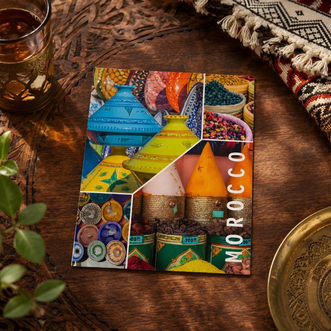 Belleza Colorida de Marrakech Tarjeta Postal (Subido por el creador)