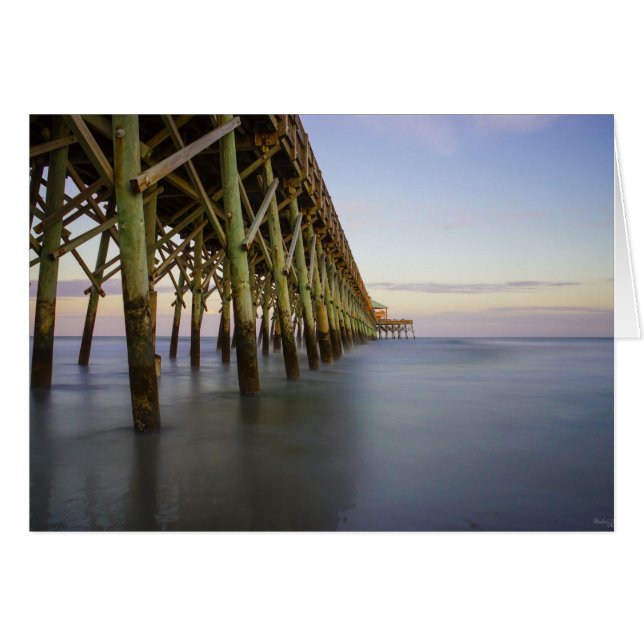 Belleza de Folly Beach Pier (Anverso (Horizontal))