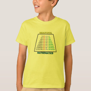BELLEZA de la camiseta MATH