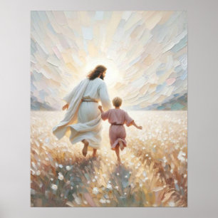 Belleza de la Fe, Arte de Pared Cristiano, Jesús y