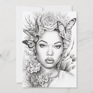 Belleza de la mariposa africana   Coloca tu propia