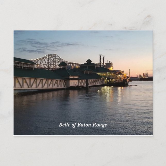 Belleza de la postal de Baton Rouge (Anverso)