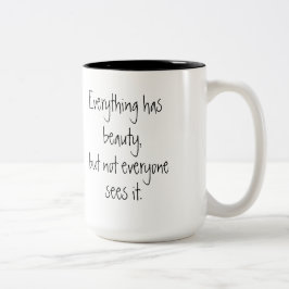 Belleza de motivación de la taza de café de la