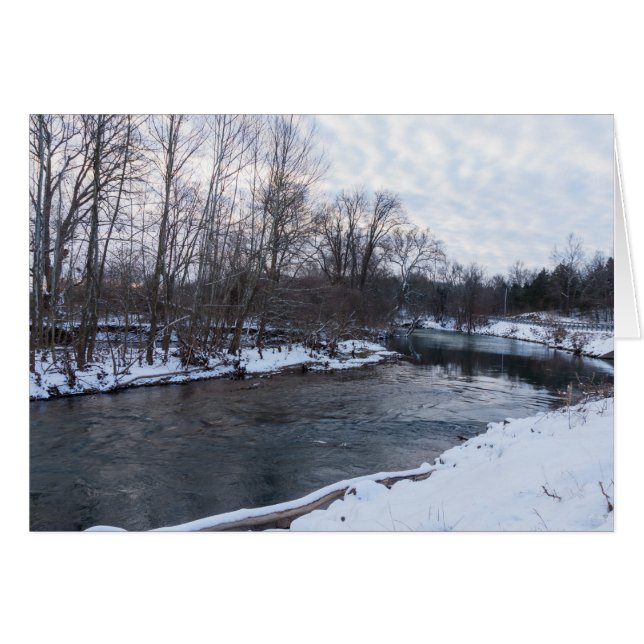 Belleza de nieve Río James (Anverso (Horizontal))