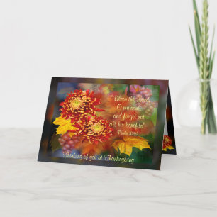 Belleza de otoño ~ Pensar en tu tarjeta