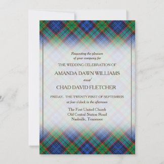 Belleza de Tartán Clan Fletcher Plaid Escocés