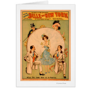 "Belleza del poster del teatro musical de Nueva