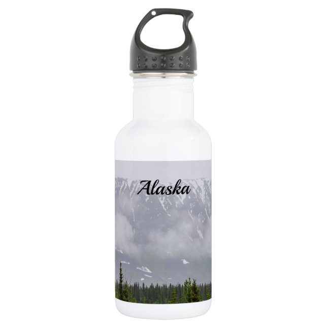 Belleza Detrás De La Botella De Agua De Las Nubes (Anverso)