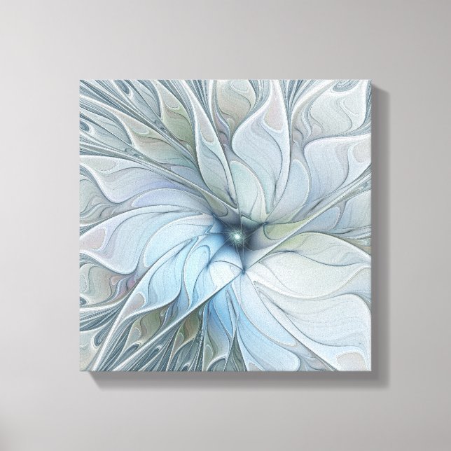 Belleza elegante arte abstracto fractal moderno fl (Anverso)