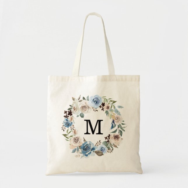 Belleza en Flor | Bolsa de Mano Personalizada (Frente)