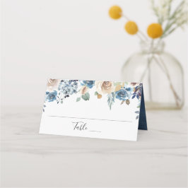 Belleza en Flor | Tarjeta Personalizada de Asiento