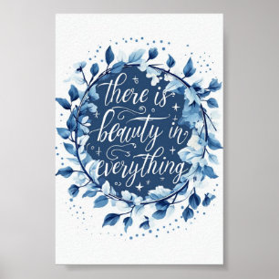 Belleza en todo lo que cita tipografía arte en par