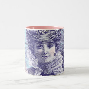 Belleza Époque - taza del La de la diva de siècle
