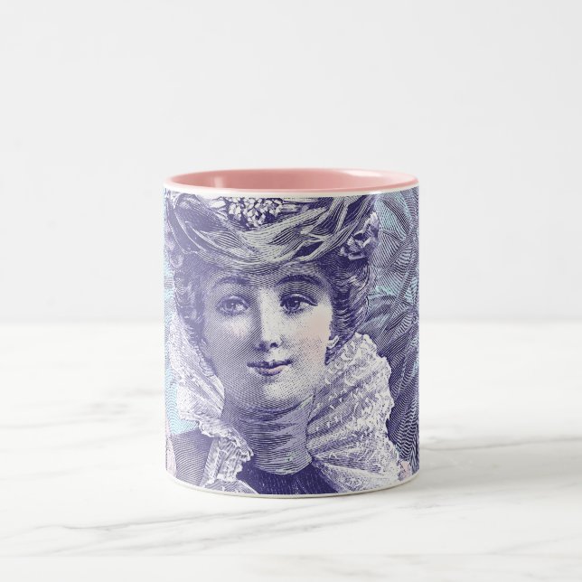 Belleza Époque - taza del La de la diva de siècle (Centro)