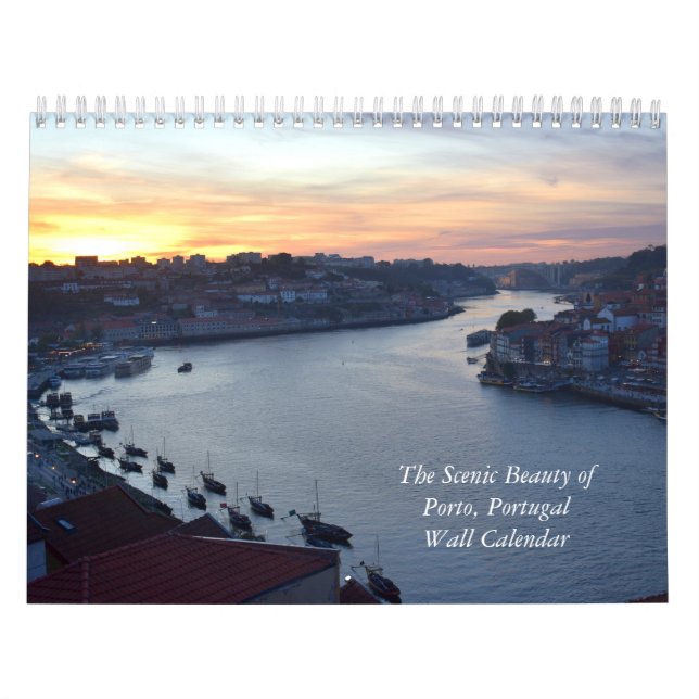 Belleza escénica del calendario Porto Wall (Tapa)