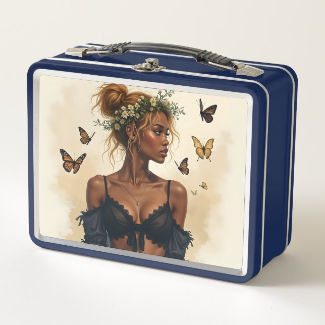 Belleza etérea en flor (Anverso)