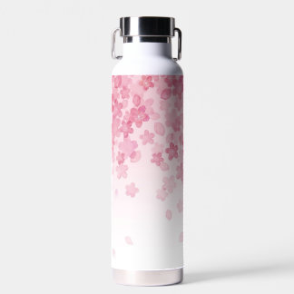 Belleza floreciente: botella floral de Sakura