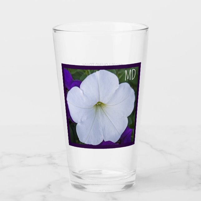 Belleza fotográfica de flor blanca para abatir el  (Anverso)