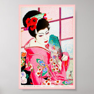 Belleza japonesa de Guay Lady Geisha arte aficiona
