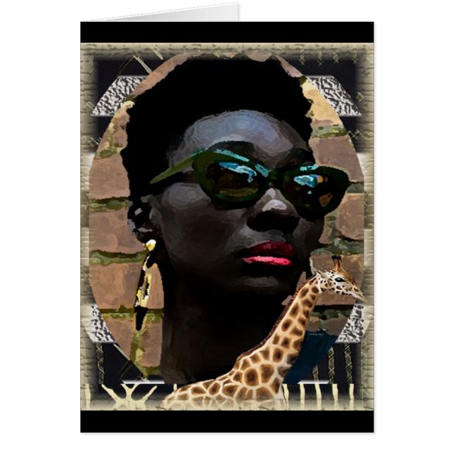 Belleza negra africana (Frente)