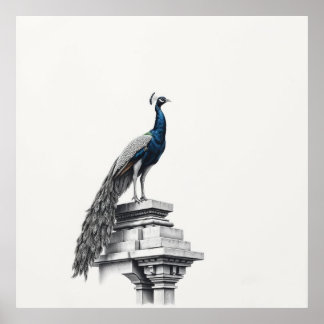 Belleza real: arte pavo real