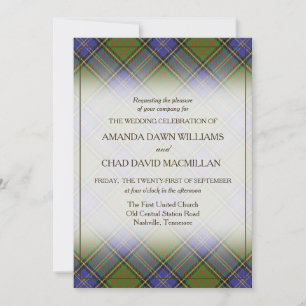 Belleza Tartán Clan MacMillan Plaid de Caza