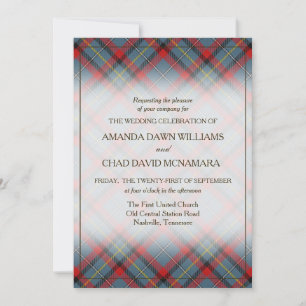 Belleza Tartán Clan MacNamara Cuadro Irlandés
