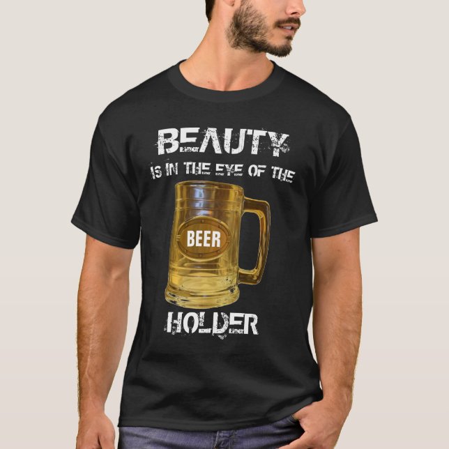 Belleza y camiseta de la cerveza (Anverso)