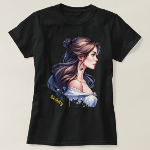 Belleza y la camiseta de la pareja de la bestia