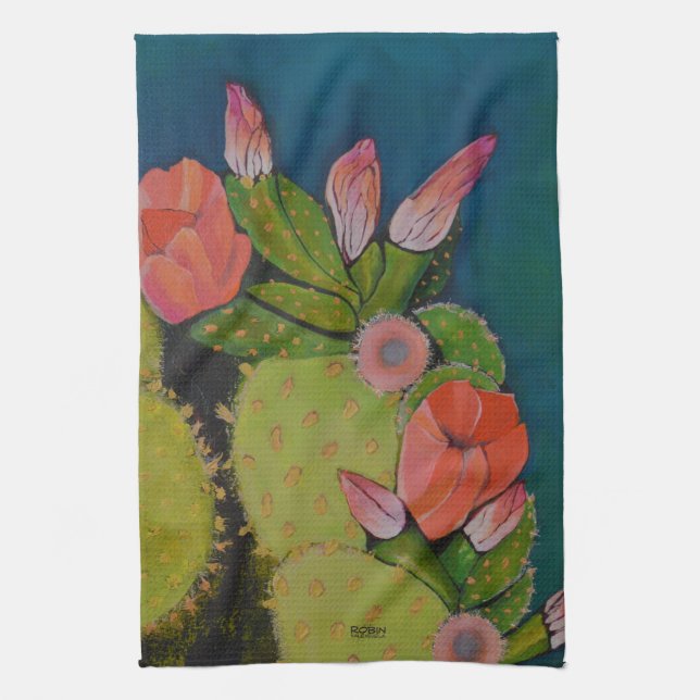 Belleza y toalla de cocina (Vertical)