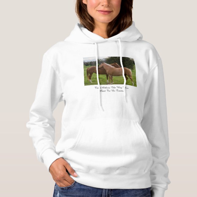 Bellezas de baño tratan a otros sudaderas Hoodie (Anverso)