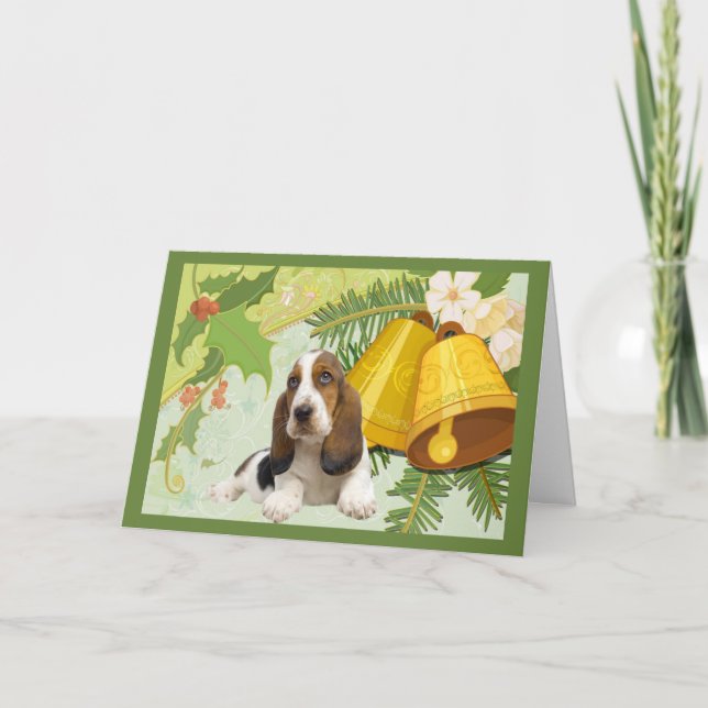 Bellezas de tarjetas de Navidades de hebilla de Ba (Anverso)