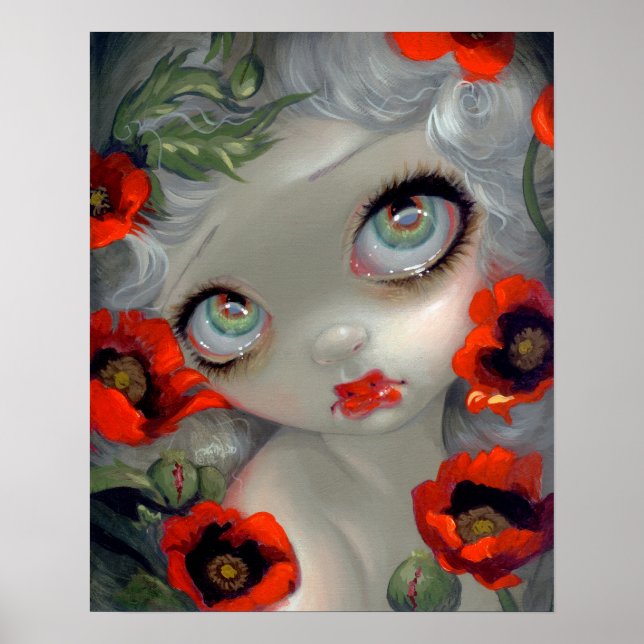 Bellezas envenenadas III: IMPRESIÓN DE amapola de  (Frente)