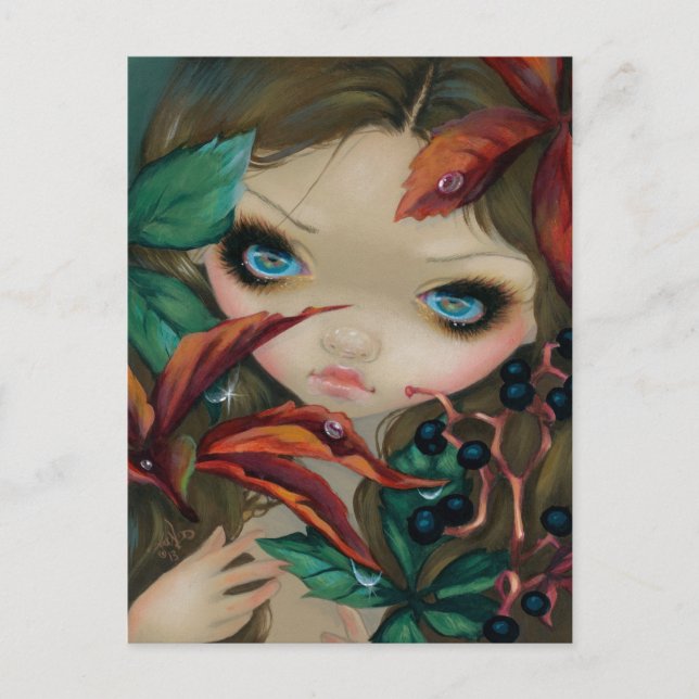 "Bellezas envenenadas X: Tarjeta postal Virginia C (Anverso)