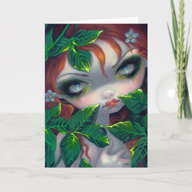 "Bellezas venenosas IV: Tarjeta de felicitación de (Anverso)