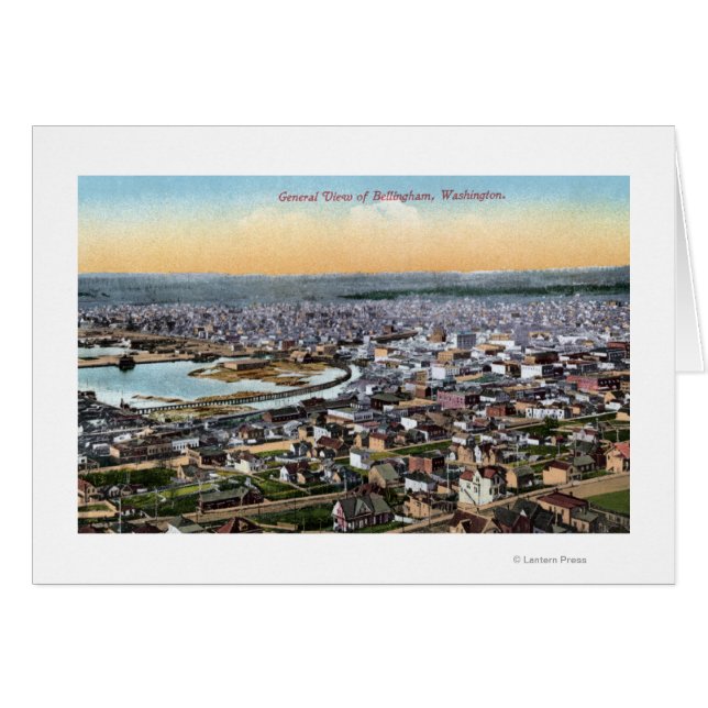 Bellingham, Washington - Aerolínea de la ciudad (Anverso (Horizontal))