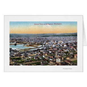 Bellingham, Washington - antena de la ciudad