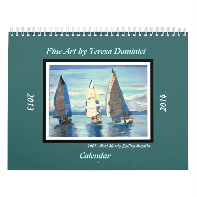 Bello Artes por el calendario de Teresa Dominici (Tapa)