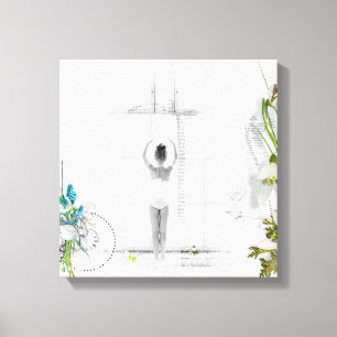 Bello ballet victoriano Elegante arte de pared