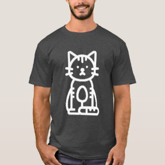 bello diseño de camisetas zazzer el gato