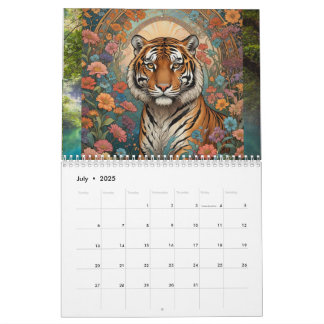 Bellos animales del Calendario Mundial 2025