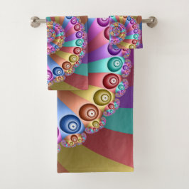 Bellos colores arcoiris resumen arte fractal