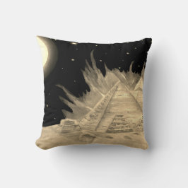 Bellos Lugares En El Cojín decorativo De Egipto