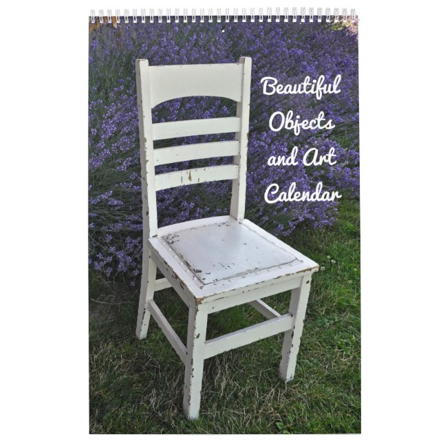 Bellos objetos y calendario de arte (Tapa)