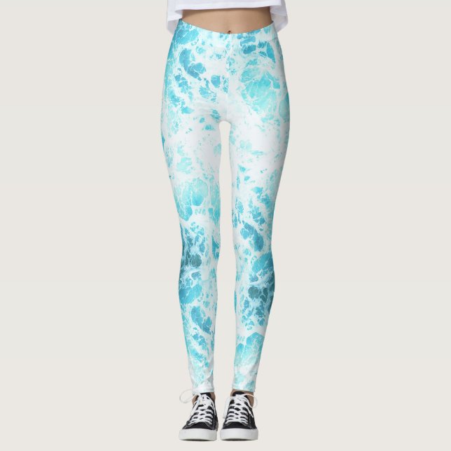 Bellos pantalones de yoga para trabajar con la mod (Anverso)