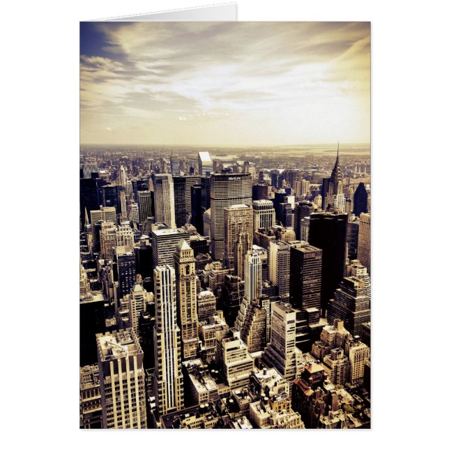Bellos rascacielos de Nueva York (Frente)